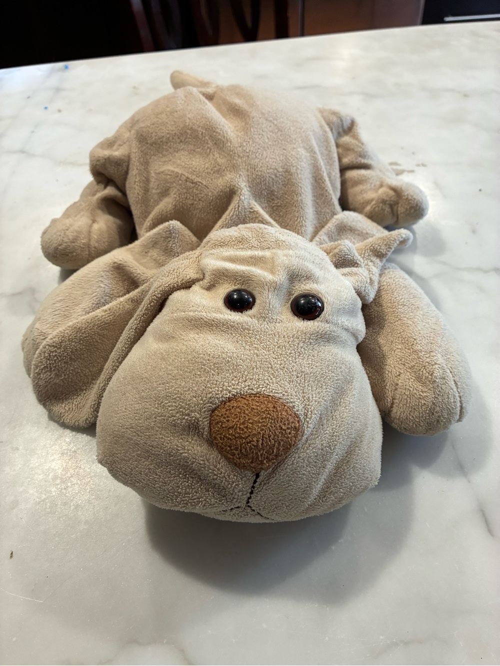 2010 Animal Alley Sammie Dog Plush Brown Puppy Hound Floppy Stuffed Toy